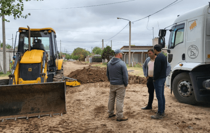 Avanzan las obras de terminación de las ocho viviendas y en barrio España