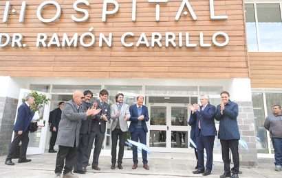 Alberto Fernández inauguró en Neuquén el Hospital de Mediana Complejidad Dr. Ramón Carrillo