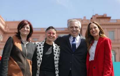 Juramento a las nuevas ministras de Trabajo, Desarrollo Social y Mujeres, Géneros y Diversidad