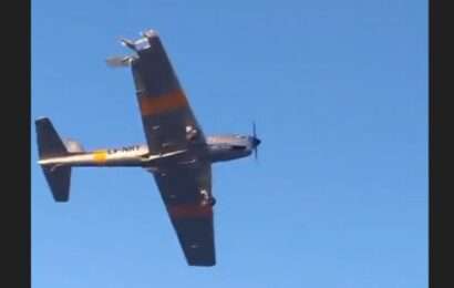 Una aeronave chocó con una antena en el evento «Bragado Vuela»: cuatro heridos