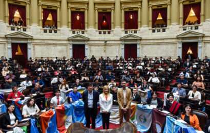 Jóvenes de todo el país participaron del 13° Encuentro Nacional de Parlamento Juvenil del Mercosur