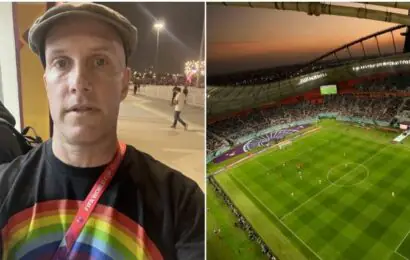 Detuvieron a un periodista que quiso entrar a un estadio con una remera LGBT