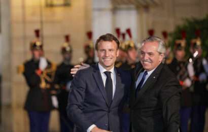 “Con Macron compartimos un ideario común sobre la necesidad de un mundo en paz, en democracia y en desarrollo”