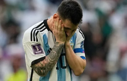 Se terminó el invicto para la selección argentina