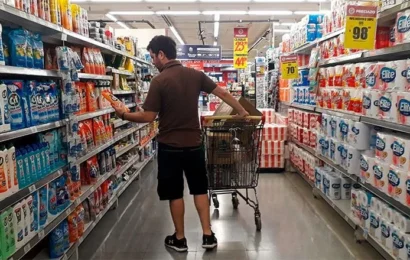 Las ventas en los supermercados aumentaron 3,4 % durante abril