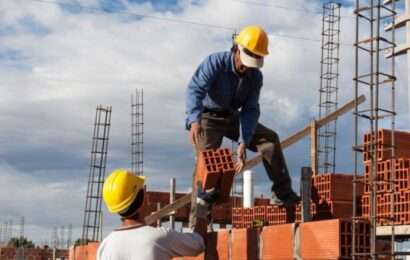 El empleo en la construcción sumó 67.000 puestos desde 2020, según cifras oficiales