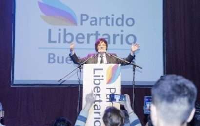 Los libertarios ya tienen personería para competir en la provincia de Buenos Aires
