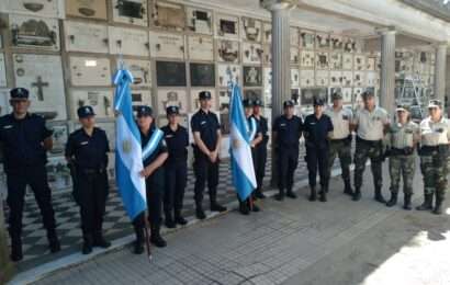Recordaron a policías fallecidos en el Día de la Policía Bonaerense