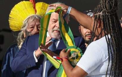 Lula asumió por tercera vez la presidencia de Brasil