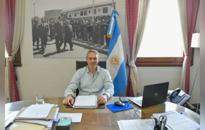 Golía anunció hoy la llegada del tren a Mendoza