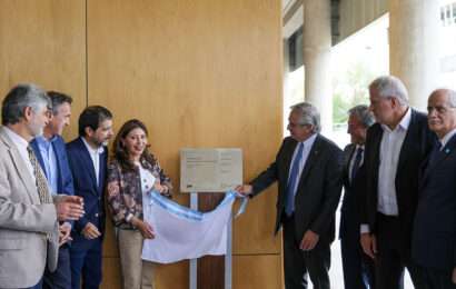 El Presidente inauguró la nueva Torre de Desarrollo Académico de la Universidad Nacional de San Martín