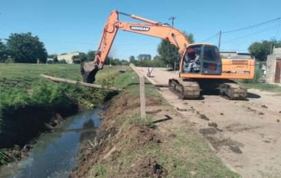Tras reclamos vecinales, el municipio realiza limpieza intensiva de canales