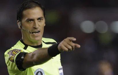 Pararon a Mauro Vigliano, el árbitro VAR de River-Argentinos