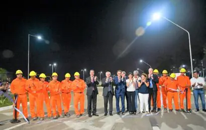 El Presidente inauguró la Travesía Urbana de la Ruta Nacional 11 en Chaco