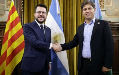 Provincia firmó un acuerdo para profundizar la cooperación con Cataluña