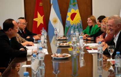 La provincia de Buenos Aires recibió a la delegación de Vietnam