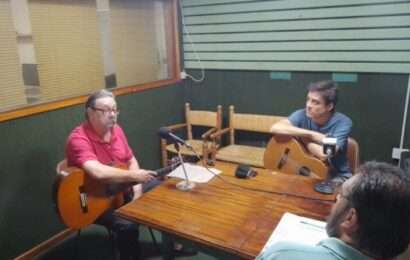 Carlos Biscayart y su hijo Ignacio la rompieron en Radio Rojas
