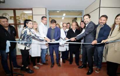 Kicillof destacó la jerarquización del Hospital Evita Pueblo de Berazategui