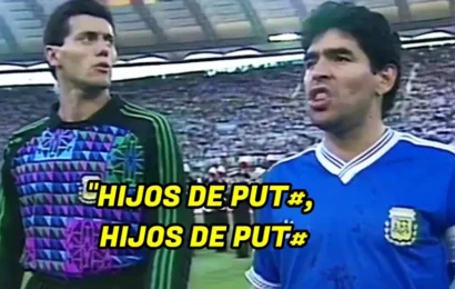 El día que se plantó Maradona