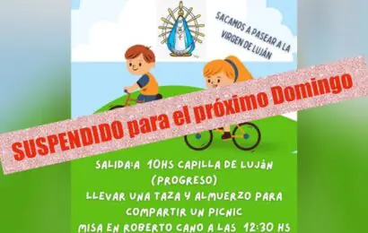 Vírgen de Luján: Suspenden la procesión hasta nuevo aviso