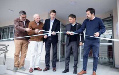 Kicillof inauguró el primer centro de atención primaria de salud de Vedia