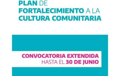 Plan de Fortalecimiento a la Cultura Comunitaria para espacios culturales