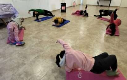 Suceso del taller de Yoga para niños en el Cultural Santa Rita