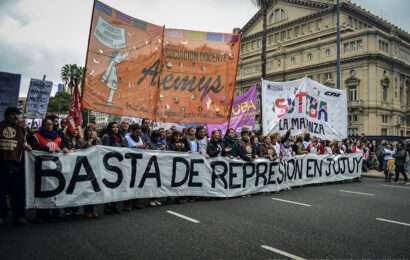 Ultiman detalles para la marcha nacional contra la represión en Jujuy