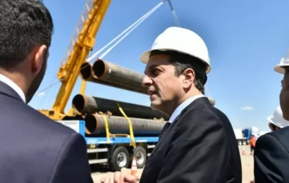 Massa inaugura nueva obra del gasoducto de la Costa