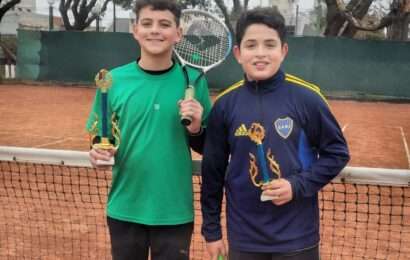 Teo Roma y Juan Laporta ganaron el torneo interno del Polígono