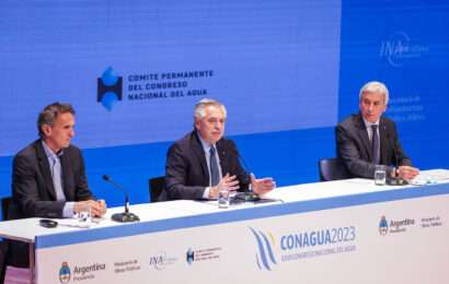 El Presidente encabezó la apertura del CONAGUA