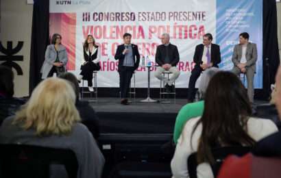 Kicillof y Díaz encabezaron la apertura del III Congreso Estado Presente