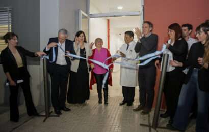 Katopodis inauguró la Sala de Maternidad y Pediatría del Hospital San Vicente de Paúl