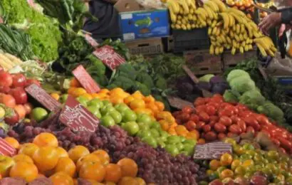 Frutas y verduras, lo que más aumentó en la segunda semana de octubre