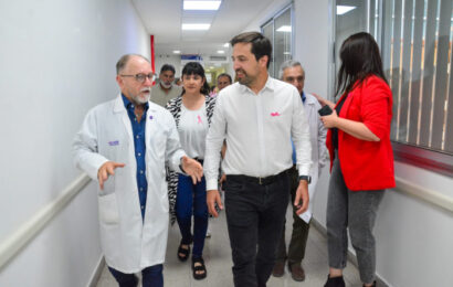 Kreplak visitó los 6 nuevos hospitales de la Provincia
