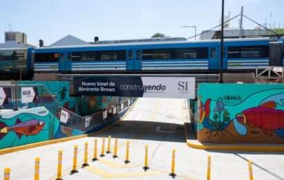 Se habilitó el nuevo túnel Almirante Brown en San Isidro