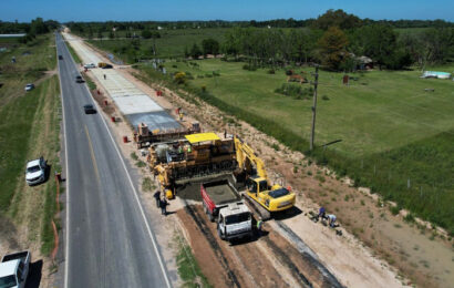 Florencio Varela: avanzan las obras en la Ruta Provincial Nº53