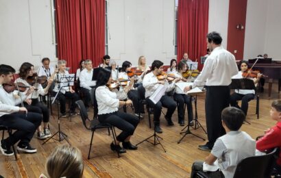 Se presentó la Orquesta del Conservatorio «Juan Carlos Paz» de Pergamino