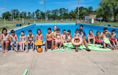 Los chicos de Rafael Obligado disfrutan de la colonia de vacaciones