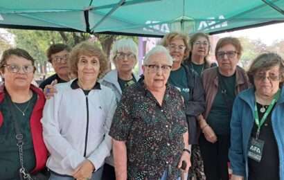 Se realizó la actividad de Mujeres de AFA por el 8M,