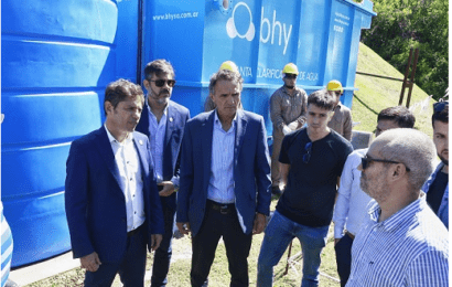 Avanzan obras hidráulicas y de agua potable en la Isla Martín García