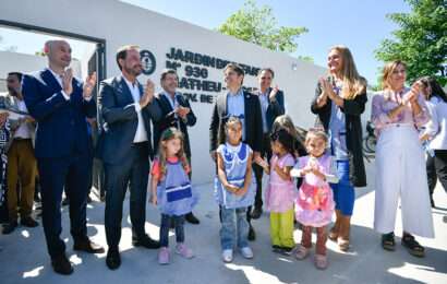 Kicillof inauguró infraestructura educativa y sanitaria