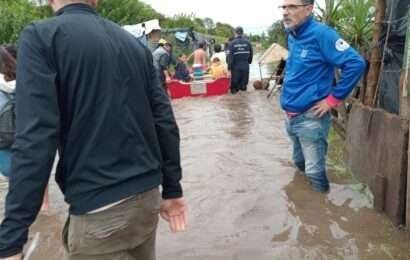 Una familia tuvo que ser evacuada por Bomberos