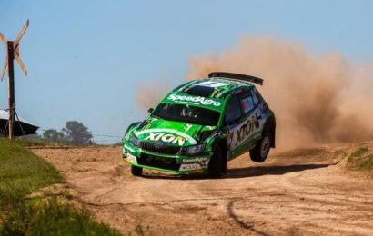 Nicolás Días fue segundo en el inicio del Rally Argentino