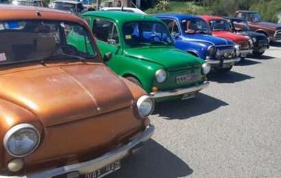 Pre Encuentro Nacional de Fiat 600 en el Partido de La Costa