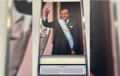 Sale Mercedes Sosa, entra Carlos Menem: Los primeros cambios en el ex Salón de las Mujeres