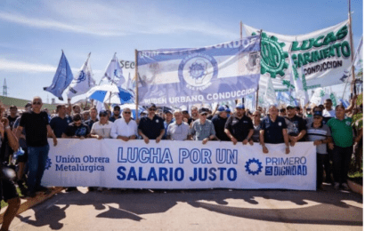 La UOM prepara una nueva marcha en San Nicolás tras paros y reclamos