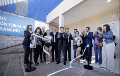 Kicillof inauguró el nuevo edificio en Don Orione