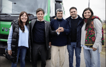 Kicillof inauguró un nuevo Parque Ambiental