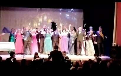 Brillante función de la ópera La Viuda Alegre en el TAFS